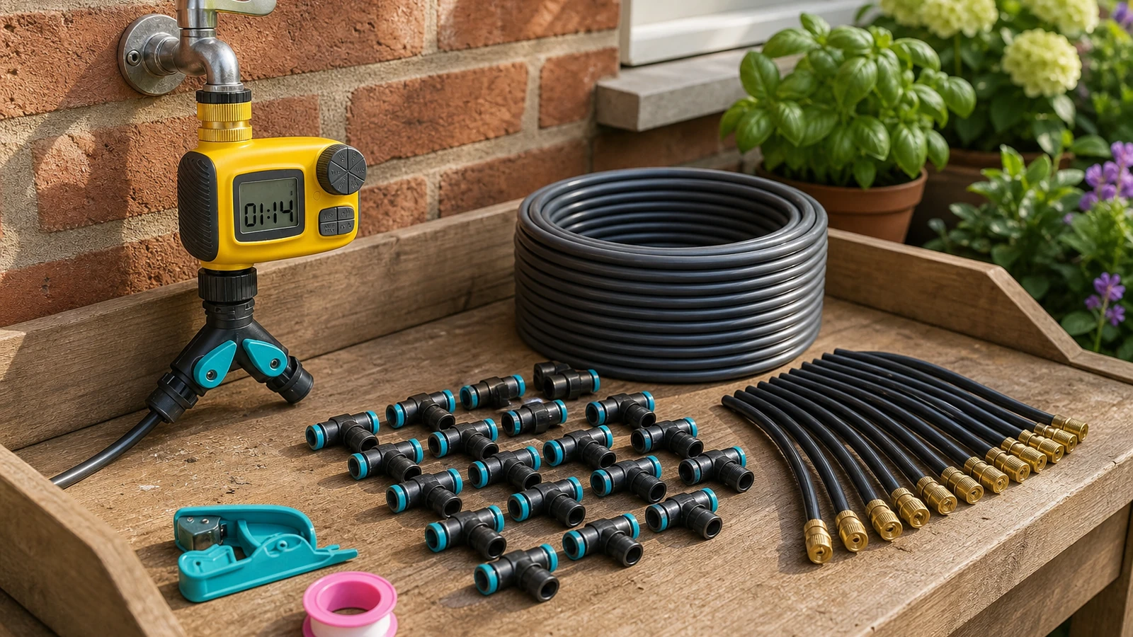 Best drip irrigation kit for a UK garden tap: ½-inch 20-emitter kits vs Easy Drip vs Amazon 4 mm