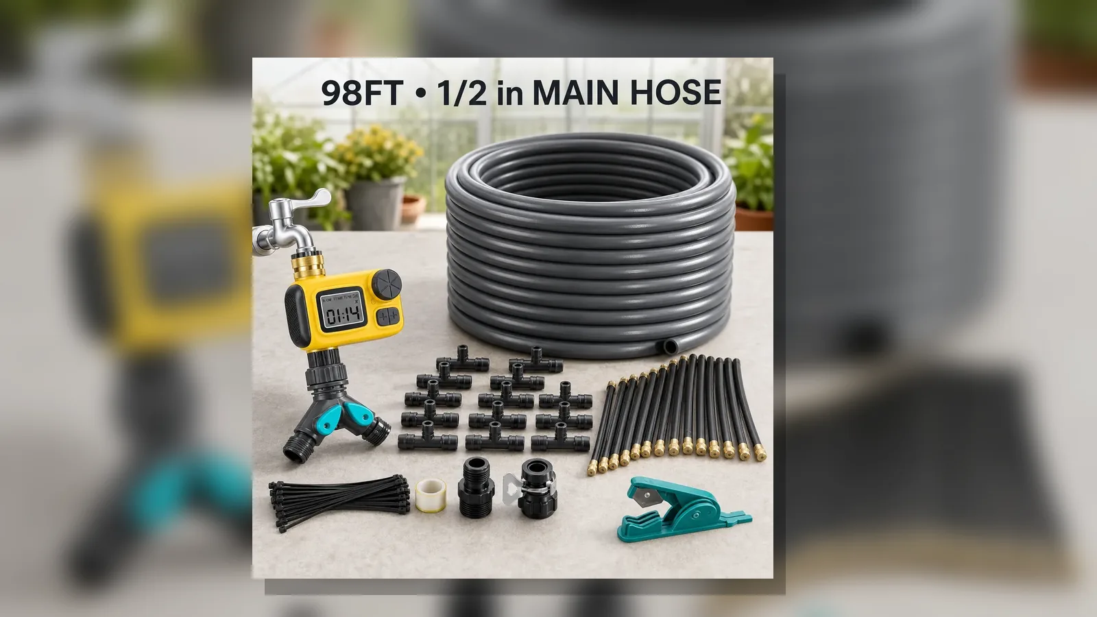 UK guide visual for checklist before buying drip irrigation kit UK