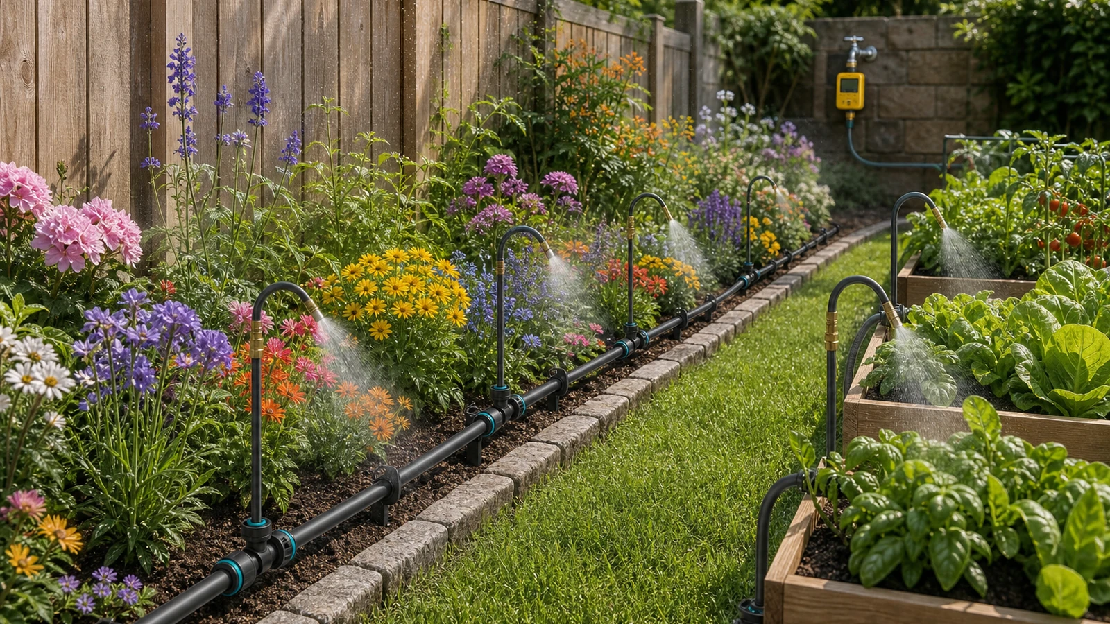 Hozelock 20-pot vs an all-in-one 30 m kit: which UK garden actually needs which?